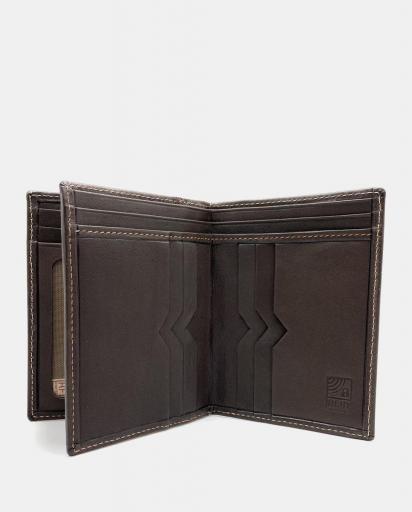 Billetero tarjetero pielnoble clasic rfid marrón PC249 05 [1]