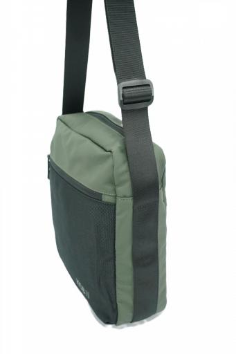 Bolsa bandolera grande de caballero kcb net khaki 3352 KH [4]