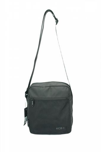 Bolsa bandolera grande de caballero kcb net negro 3352 NE