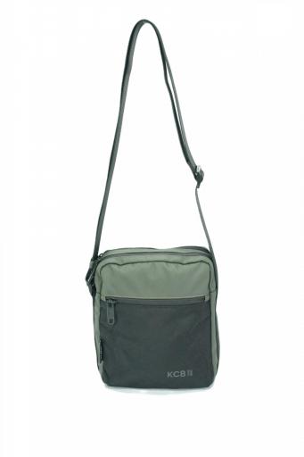 Bolsa bandolera mediano de caballero kcb net khaki 3353 KH