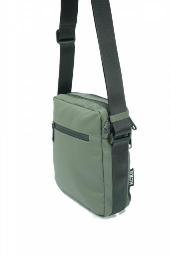 Bolsa bandolera mediano de caballero kcb net khaki 3353 KH [3]