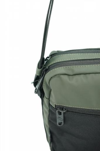 Bolsa bandolera mediano de caballero kcb net khaki 3353 KH [4]