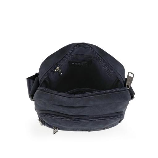 Bolsa bandolera unisex m gabol clark azul marino 546311 046 [3]