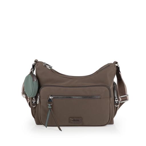 Bolso bandolera 2 apartados gabol Valle marrón 605514 [1]