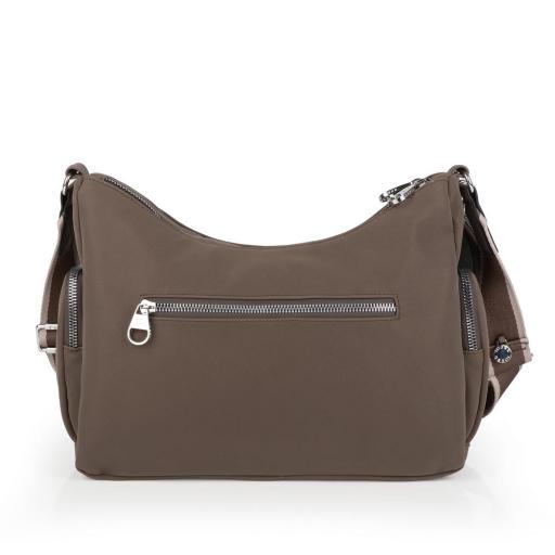 Bolso bandolera 2 apartados gabol Valle marrón 605514 [3]