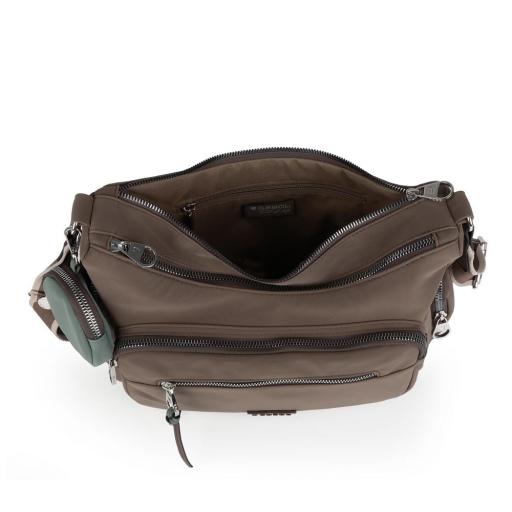Bolso bandolera 2 apartados gabol Valle marrón 605514 [4]