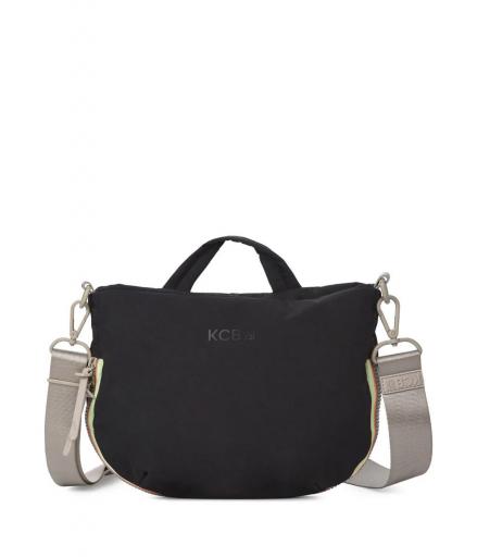 Bolso bandolera M kcb Glow negra 3684