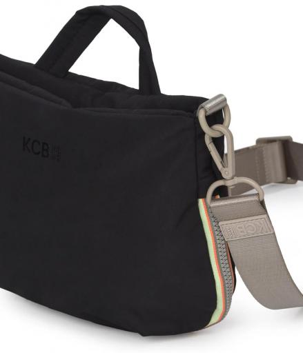 Bolso bandolera M kcb Glow negra 3684 [1]
