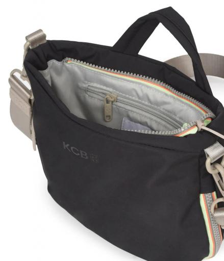 Bolso bandolera M kcb Glow negra 3684 [3]