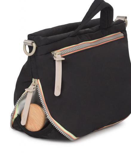 Bolso bandolera M kcb Glow negra 3684 [4]