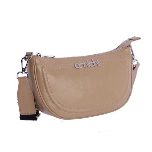 Bolso bandolera amichi beige QI5339 004 [1]