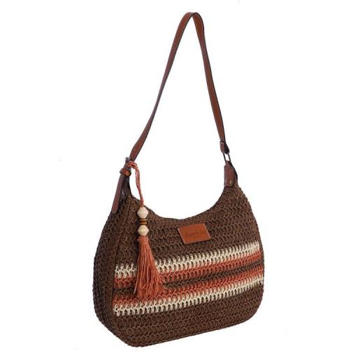 Bolso bandolera amichi en rafia SV4101 [1]
