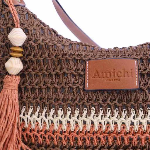 Bolso bandolera amichi en rafia SV4101 [5]