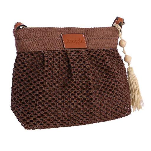 Bolso bandolera amichi en rafia SV4110 [1]