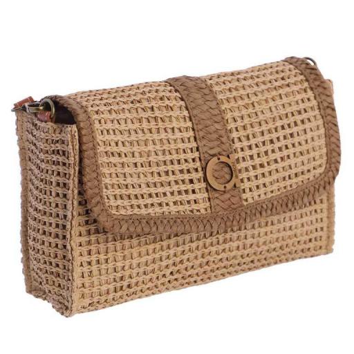 Bolso bandolera amichi en rafia SV6439 [1]