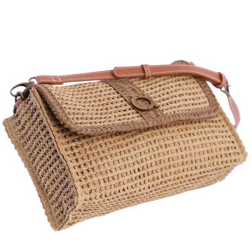 Bolso bandolera amichi en rafia SV6439 [4]