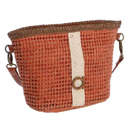 Bolso bandolera amichi en rafia SV6440 [1]