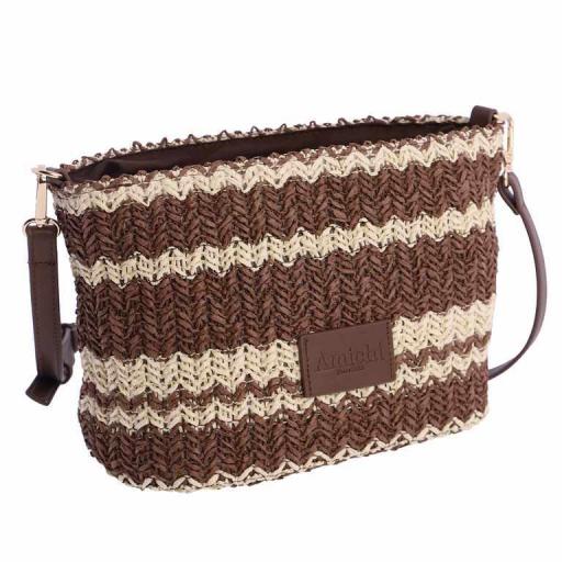 Bolso bandolera amichi en rafia SV7009 [1]