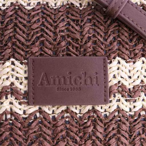 Bolso bandolera amichi en rafia SV7009 [7]