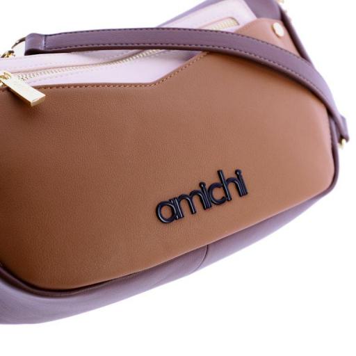 Bolso bandolera amichi marrón QI5313 051 [3]