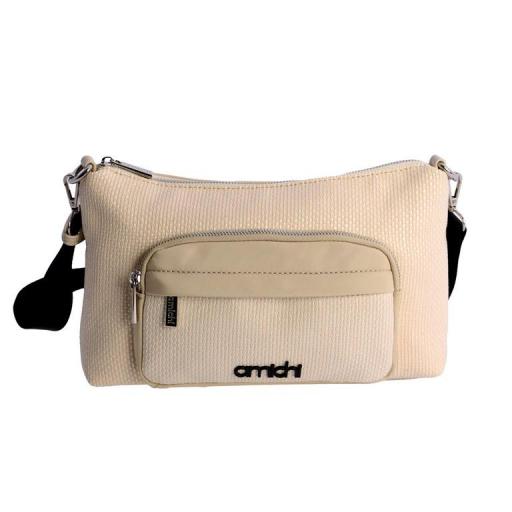 Bolso bandolera amichi mix beige RV2963 004 [4]