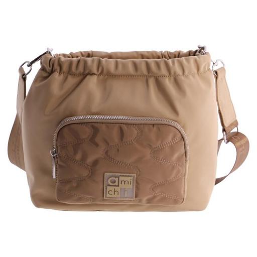 Bolso bandolera amichi repunte beige RV2952 004