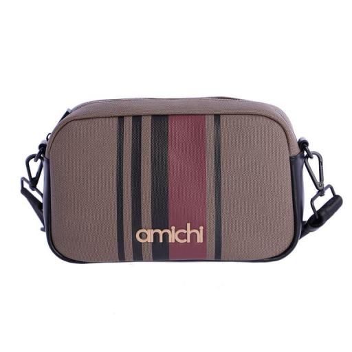 Bolso bandolera amichi taupe QI5311 050 [4]