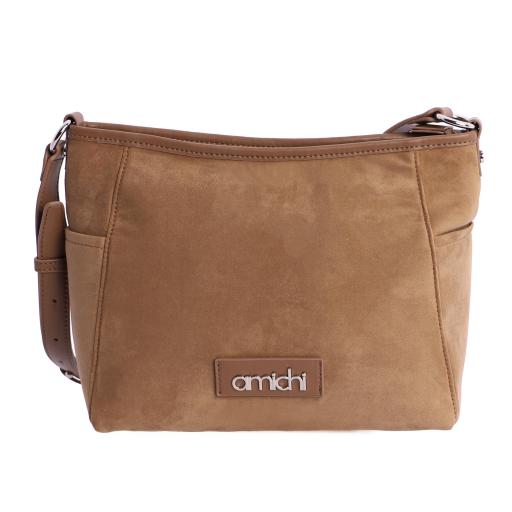 Bolso bandolera amichi taupe RI2005 050