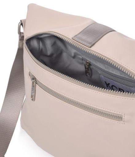 Bolso bandolera antirrobo  kcb chain beige 3450 BE [2]