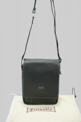 Bolso bandolera caballero pielnoble negro PI716 01