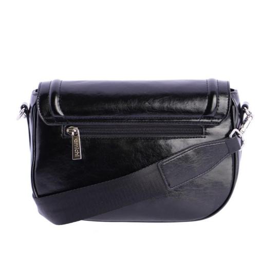 Bolso bandolera con solapa amichi negro QI5341 001 [2]