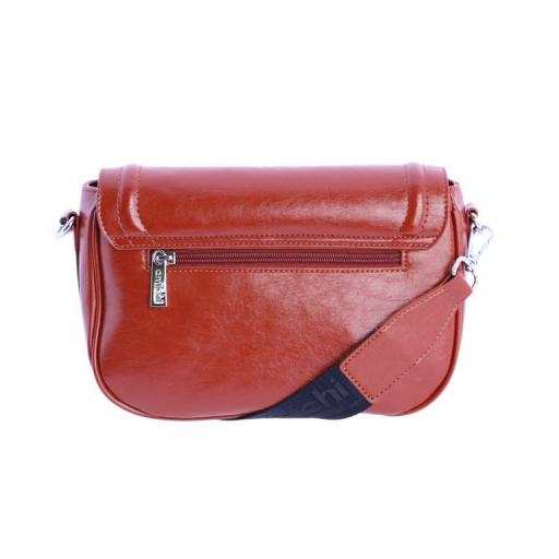 Bolso bandolera con solapa amichi terracota QI5341 515 [0]