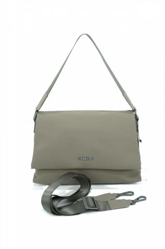 Bolso bandolera con solapa m kcb elegant gris 3263 GR [0]