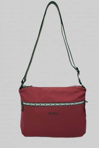 Bolso bandolera doble apartado kcb shine cereza 3249 CE [0]