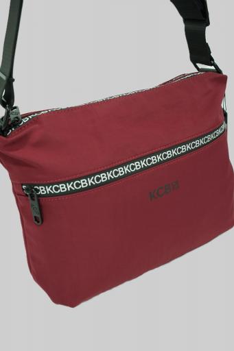 Bolso bandolera doble apartado kcb shine cereza 3249 CE [4]