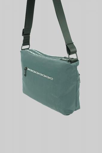 Bolso bandolera doble apartado kcb shine gris/azul 3249 GR [2]
