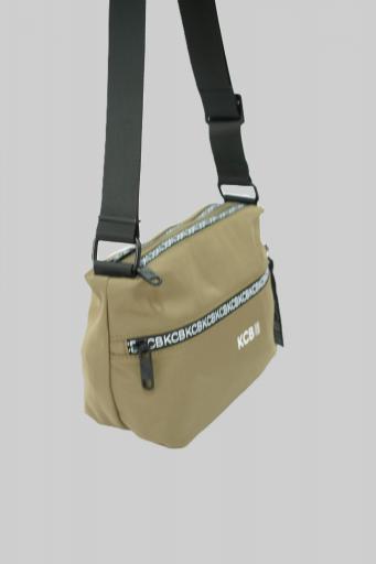 Bolso bandolera doble apartado kcb shine khaki 3248 KH [4]