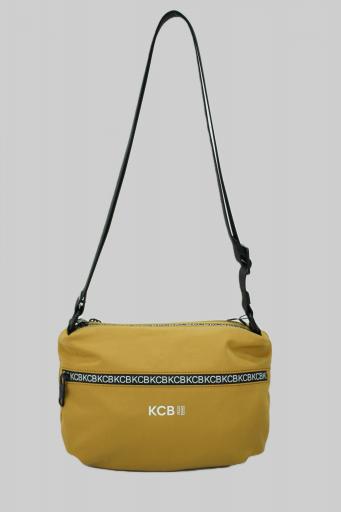 Bolso bandolera doble apartado kcb shine ocre 3248 OC