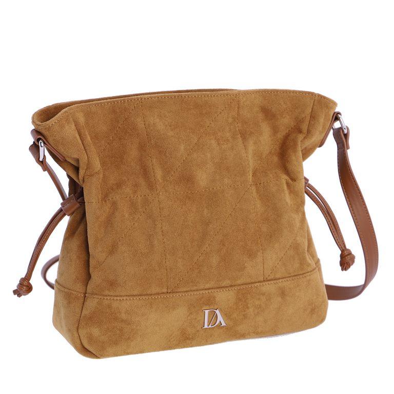 Bolso bandolera don algodón Camel SI7862