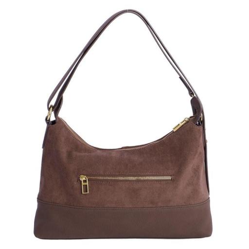 Bolso bandolera don algodón Marrón SI7825 [2]