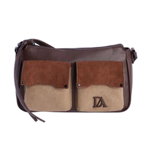 Bolso bandolera don algodón Marrón SI7836 [4]