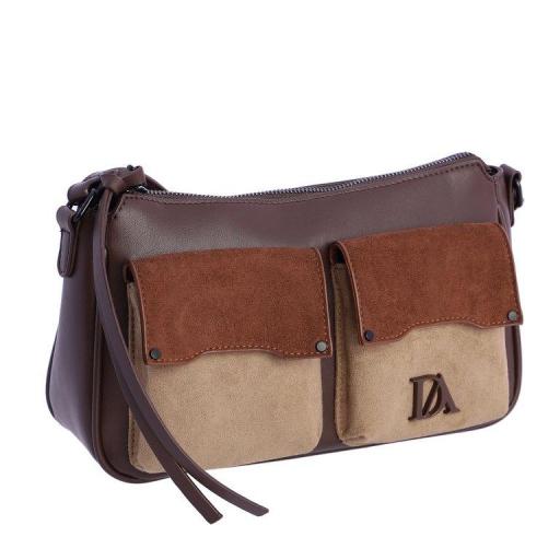 Bolso bandolera don algodón Marrón SI7836 [0]