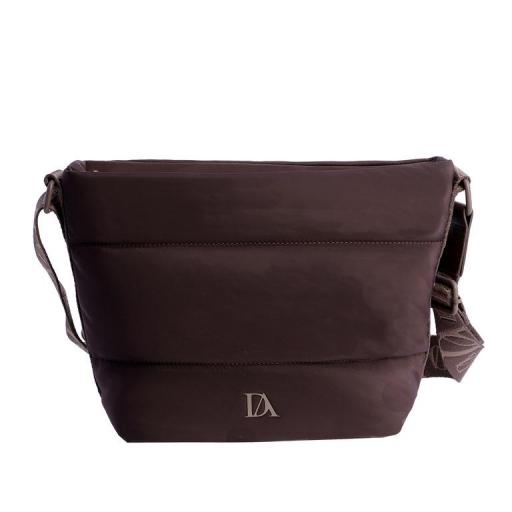 Bolso bandolera don algodón Marron SI7838 [4]