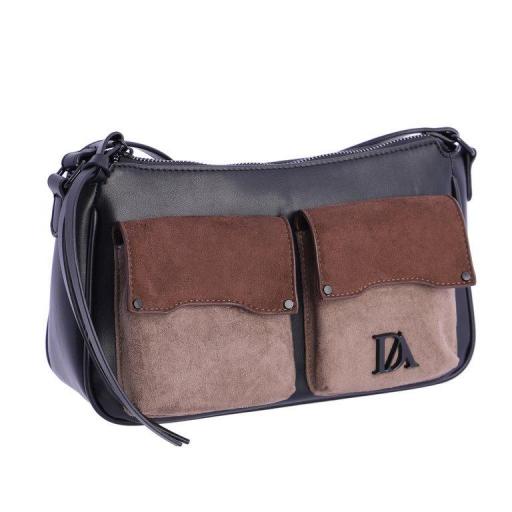 Bolso bandolera don algodón Negro SI7836 [1]