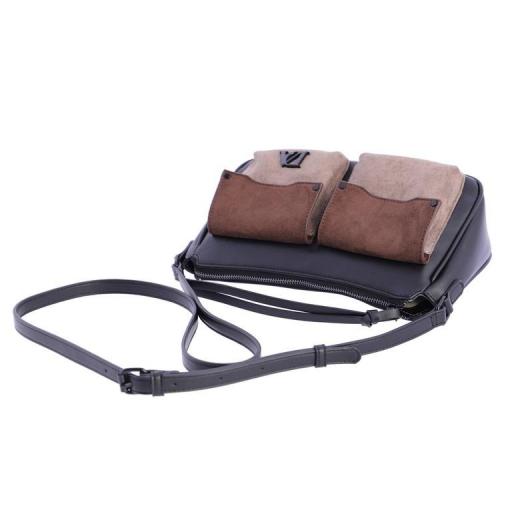 Bolso bandolera don algodón Negro SI7836 [3]