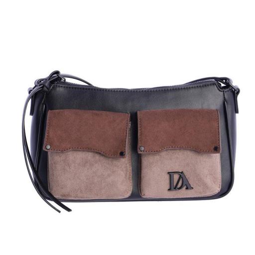 Bolso bandolera don algodón Negro SI7836 [4]