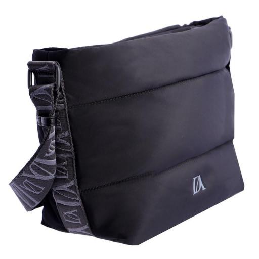 Bolso bandolera don algodón Negro SI7838 [0]