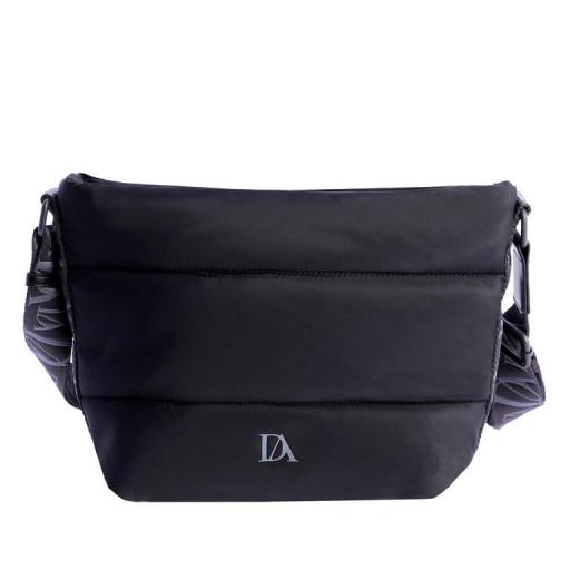 Bolso bandolera don algodón Negro SI7838 [4]