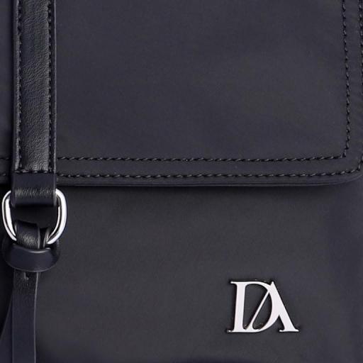 Bolso solapa don algodón Negro SI7853 [2]