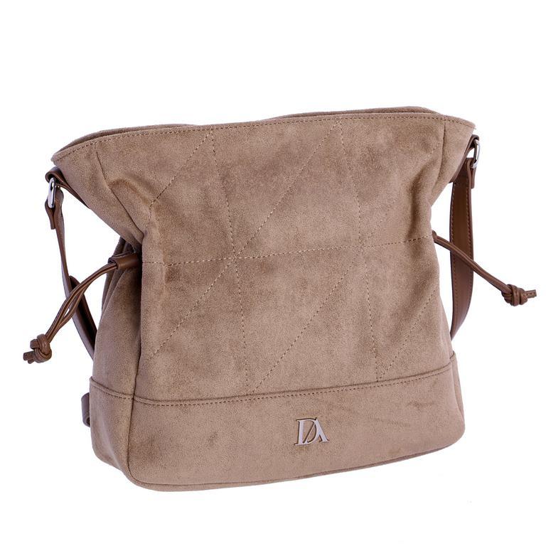 Bolso bandolera don algodón Taupe SI7862